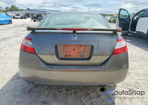 2007 Honda Civic Si из США, поврежденный, VIN 2HGFG215X7H702264